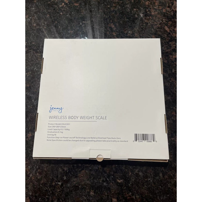 Jenny Craig Hey Max! Wireless Body Weight Scale New In