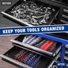 WORKPRO 8-Piece Magnetic Socket Organizer and Magnetic Wrench Organizer Set,