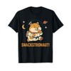Snackstronaut Space Hamster Galactic Cookie Cruncher T-Shirt