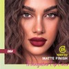 evpct Maroon Triangle Lip Liner Pencil Stick for Women, Retractable