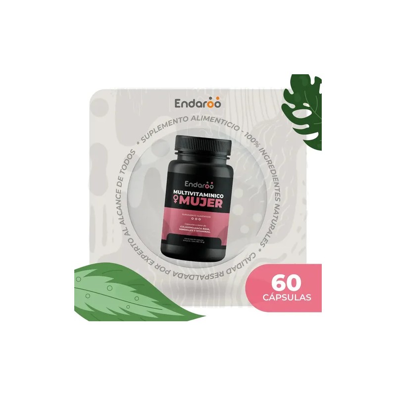 Multivitamínico Para Mujer |biotina, Ácido Fólico ,vitaminas 60 Cápsulas