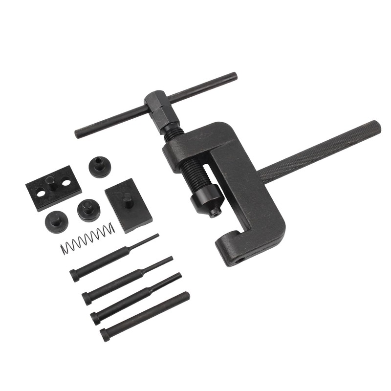 Chain Breaker Tool Kit,Chain Riveting Repair Tool with Carrying Case