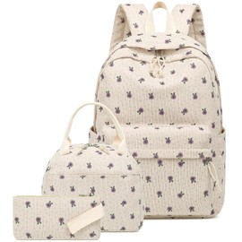 CAMTOP School Backpack Boys Girls Kids Bookbag Set Student Backpacks with Lunch Box and Pencil Case