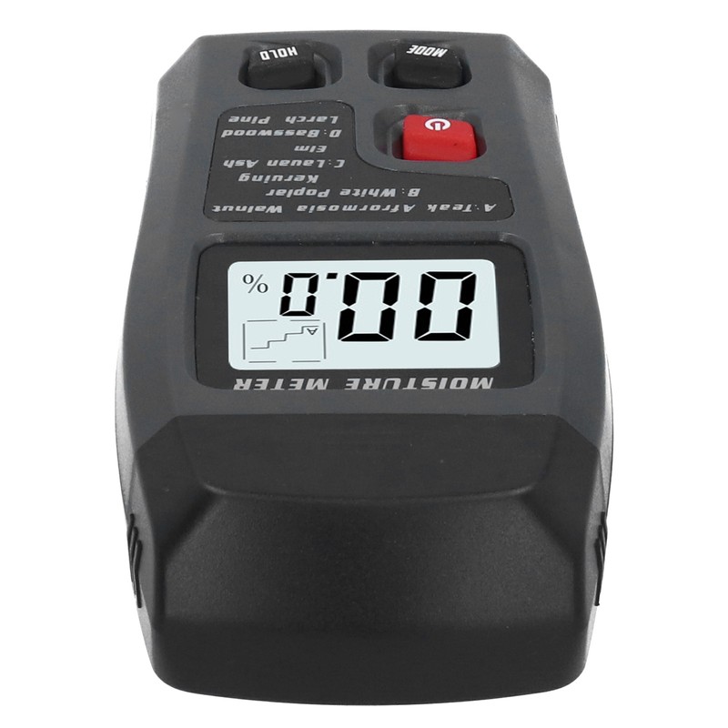 Wood Moisture Meter Handheld LED Digital Humidity Tester Detector Moisture