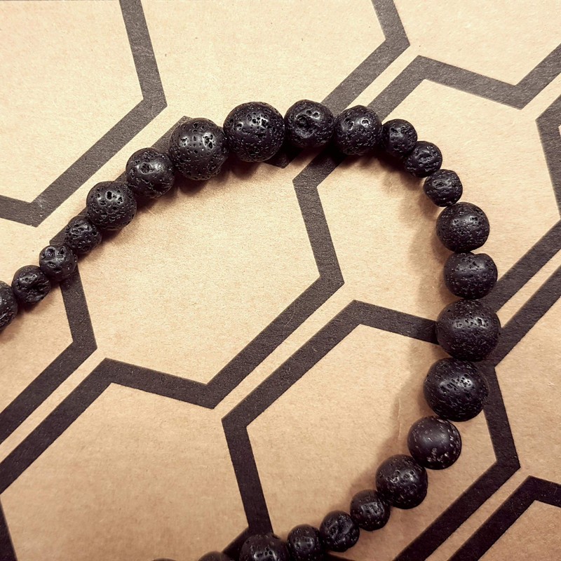 Omky Collar Piedra Volcánica - Collar Difusor