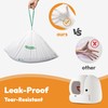 AMOGOGOPET Self Cleaning Cat Litter Box Waste Bags Compatible with