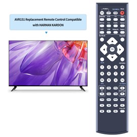 TCNOUMT New Replacement Remote Control fit for Harman Kardon AV Receiver AVR151 AVR1610 AVR1710 AVR161 AVR161S AVR151S AVR171S