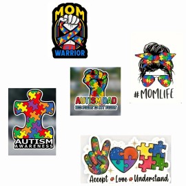 Unbranded Autism Stickers for Car, Window, and Laptop - Autism Awareness