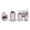 M12-1.75 x 22mm Rivet Nut Stainless Steel 304 (18/8), UNC
