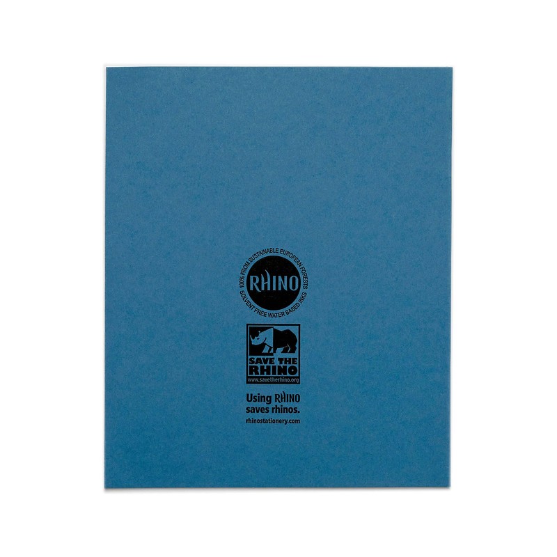 Rhino 8 x 6.5 Exercise Books, 48 Page / 10mm