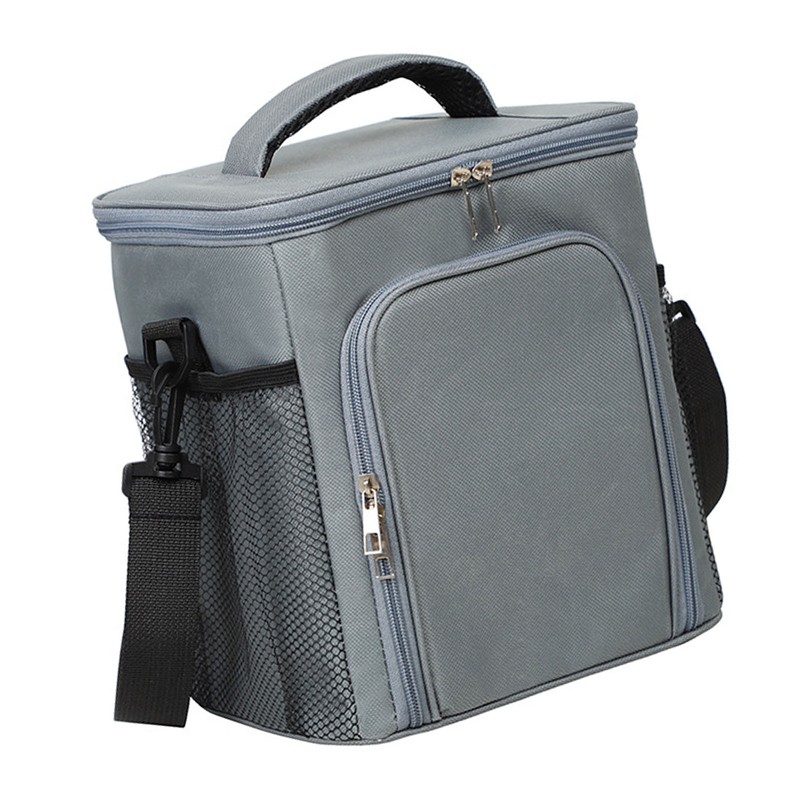 Insulated Bag Large Capacity Oxford Cloth Aluminum Foil Adjustable Shoulder