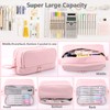 MAMUNU Pencil Case with Large Capacity Pencil Case 3 Compartments