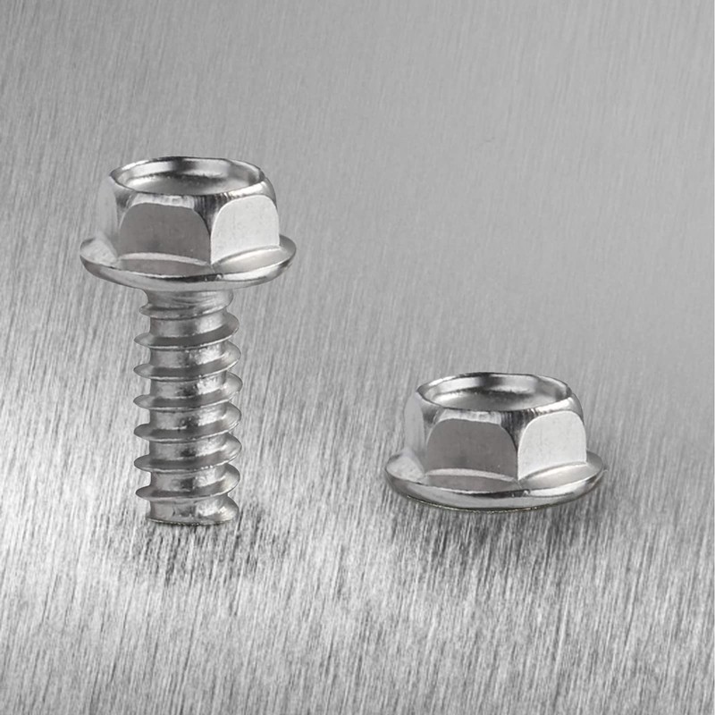 #12 x 5 Sheet Metal Screws 100PCS 410 Stainless Steel
