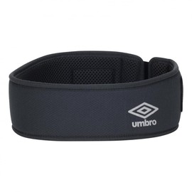 Umbro BLK Headband, Soccer Headgear, Shock Absorbing Material, Heading, Contact, Falls, Protection, Relaxing, Mesh Adjuster Included, Men's, Kids, Junior, Black