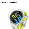 KZIOACSH 3 Pack Screen Protector for Garmin Forerunner 965/Forerunner 970/Forerunner