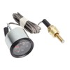Water Temperature Gauge with Sensor 52mm Dial Pointer Mechanical Water