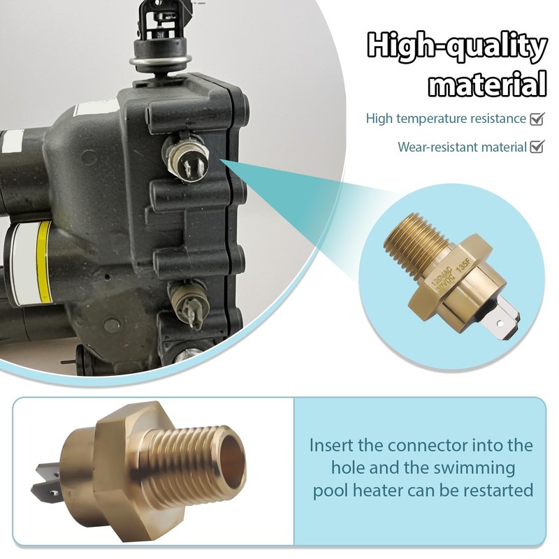 42001-0063S High Limit Switch Replacement for Pentair Sta-Rite MasterTemp Max-E-Therm