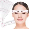 YINKE Eyebrow Template for Women, Set of 12, Eyebrow Stencils,