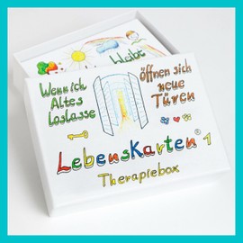 Lebenskarten 1 Therapy Box - "The Original" - 88 Cards for Coaching, Counseling and Therapy