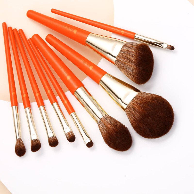 DUcare Makeup Brushes BB0912 Set of 9, Cosmetic Brushes, Eye