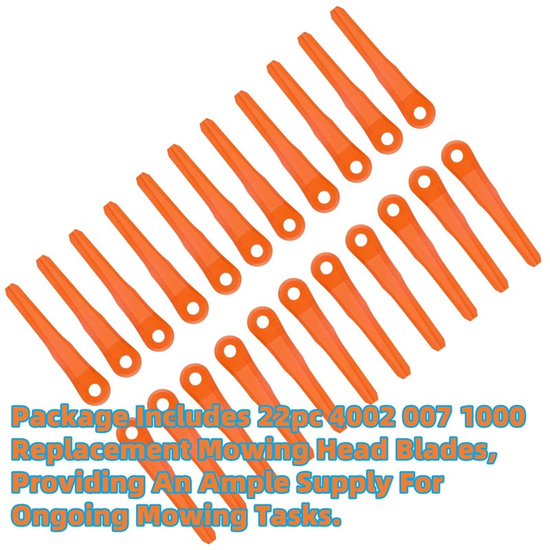 TALSWIF (22pk) 6-2 Weed Eater Blades Fits for Stihl PolyCut
