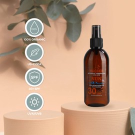 Haccer 30 SPF Self Tanner Oil 150 ml - LSF 30 - Schutz, Beugt Sonnenbrand vor - Selbstbräunungsöle