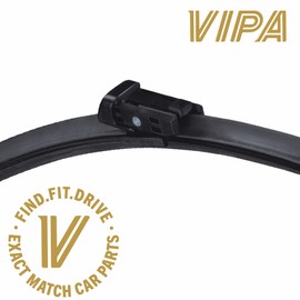 Vipa Car Parts Premium Wiper Blade Kit | Fits: VW GOLF MK7 Estate (May 2013 to Nov 2020) | All-Weather Performance | Durable, Streak-Free Windshield Wipers | Easy Installation