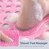 QINNLIIOP Non Slip Bathtub Mat 28 x 16 Massage Shower