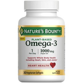 Nature’s Bounty NATURE'S BOUNTY PLANT BASED OMEGA-3 1000MG 30CT