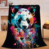 Panda Throw Blanket Panda Gifts for Kids Girls Boys Adults