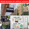 Craft Stencil Kit: 1 Inch Symbols, 42 Pcs Alphabet Stencil,