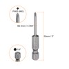 sourcing map 5pcs #00 Phillips Screwdriver Bit PH00 1/4" Hex