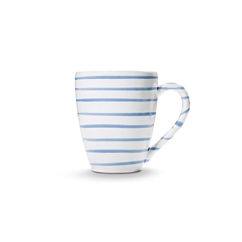 GMUNDNER KERAMIK Breakfast Cup Max Capacity 0.3 Litres Blue Flamed