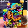 Toolzia Montessori Multi-Layer Rolling Ball Track Toy