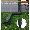 Ogutter Rain Gutter Downspout Extensions, Downspout Extender for Rainwater Drainage