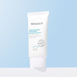 Modello 아쿠아 수딩 선로션 50ml (SPF50+ PA++++) Aqua Soothing Sun Lotion 50ml (SPF50+ PA++++)