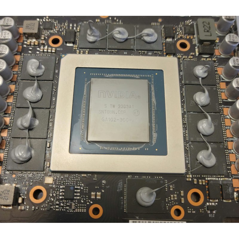 Cooling GPU Copper Plate RTX 3080/80 Ti / 90 /