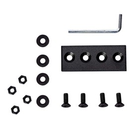 skysen Black Sliding Barn Door Hardware Track Connector
