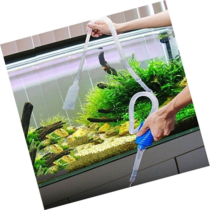 Dependable Industries Aquarium Cleaner Siphon Pump Fish Tank Gravel Sand
