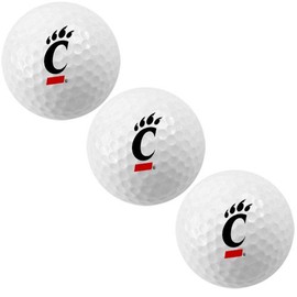 Team Effort Cincinnati Bearcats Golf Ball 3 Pack