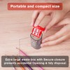 OFFCUP Pencil Sharpeners, 2pcs Manual Pencil Sharpeners with Container, Double-Hole