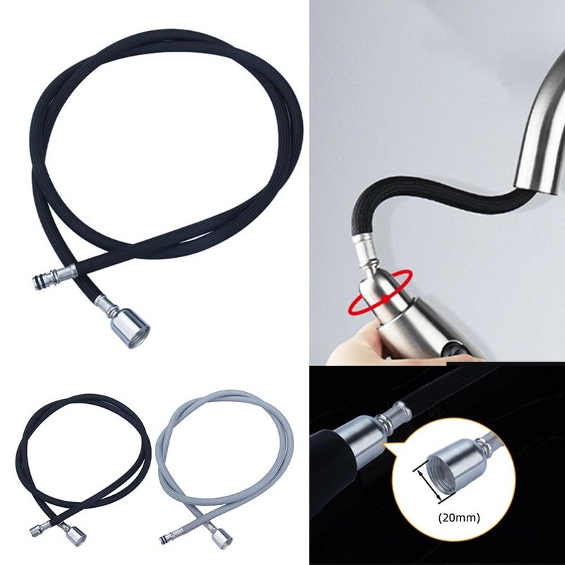 Kitchen Faucet Replacement Hose, Premium Nylon Filament Kitchen Faucet Replacement