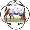 KUNBEIEN Horse Blanket Strap with Adjustable Double Headed Clip, Horse