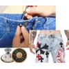(20pcs 17mm) jeans buttons jeans buttons metal replacement jean button