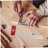 Operitacx Woodworking Tools Cabinet Hardware Ruler Drilling Positioning Ruler Shaped