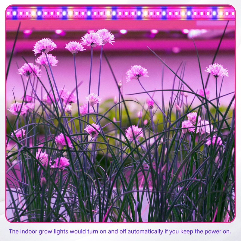 iPower 40W LED Plant Grow Light Strips Full Spectrum for