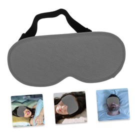 Outanaya Sleep Eye Mask for Men and Women Contoured Sleep Mask with Adjustable Strap Soft Memory for Lash Extensions Travel and Outdoor Use Color