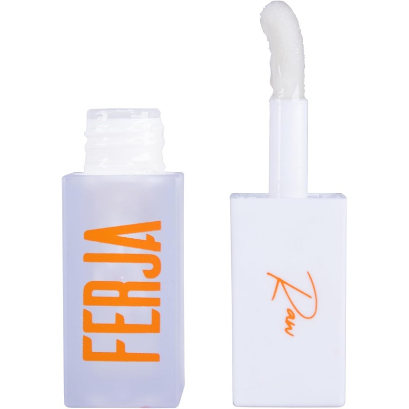 Ferja Lip Gloss RAW Tono Transparente Brillo para Labios Hidrante