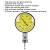 Dial Indicator Stainless Steel 0 to 0.2mm Leverage Shockproof Measuring