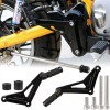 Rudyness US Passenger Footrest Rear Foot Pegs Bracket For Honda 2018-2022 Monkey 125